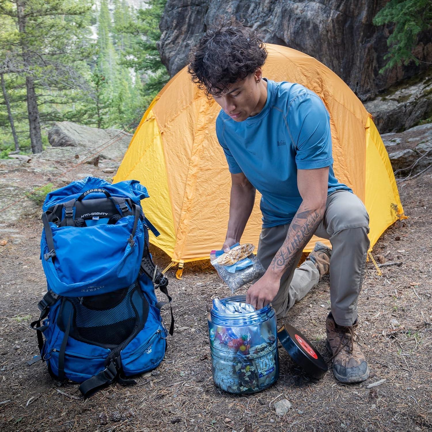 Contenedor de Alimentos BearVault BV425 Sprint 5.2L Azul