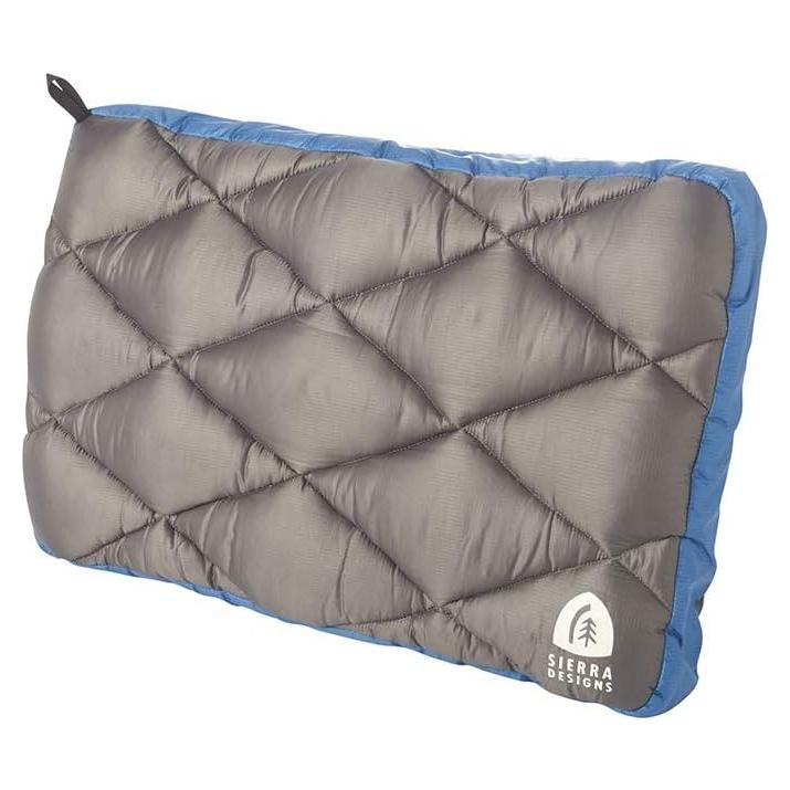 Sierra Designs DriDown Pillow, Versatile 2 Piece System for Camping, Backpacking, and Travel (Blue)