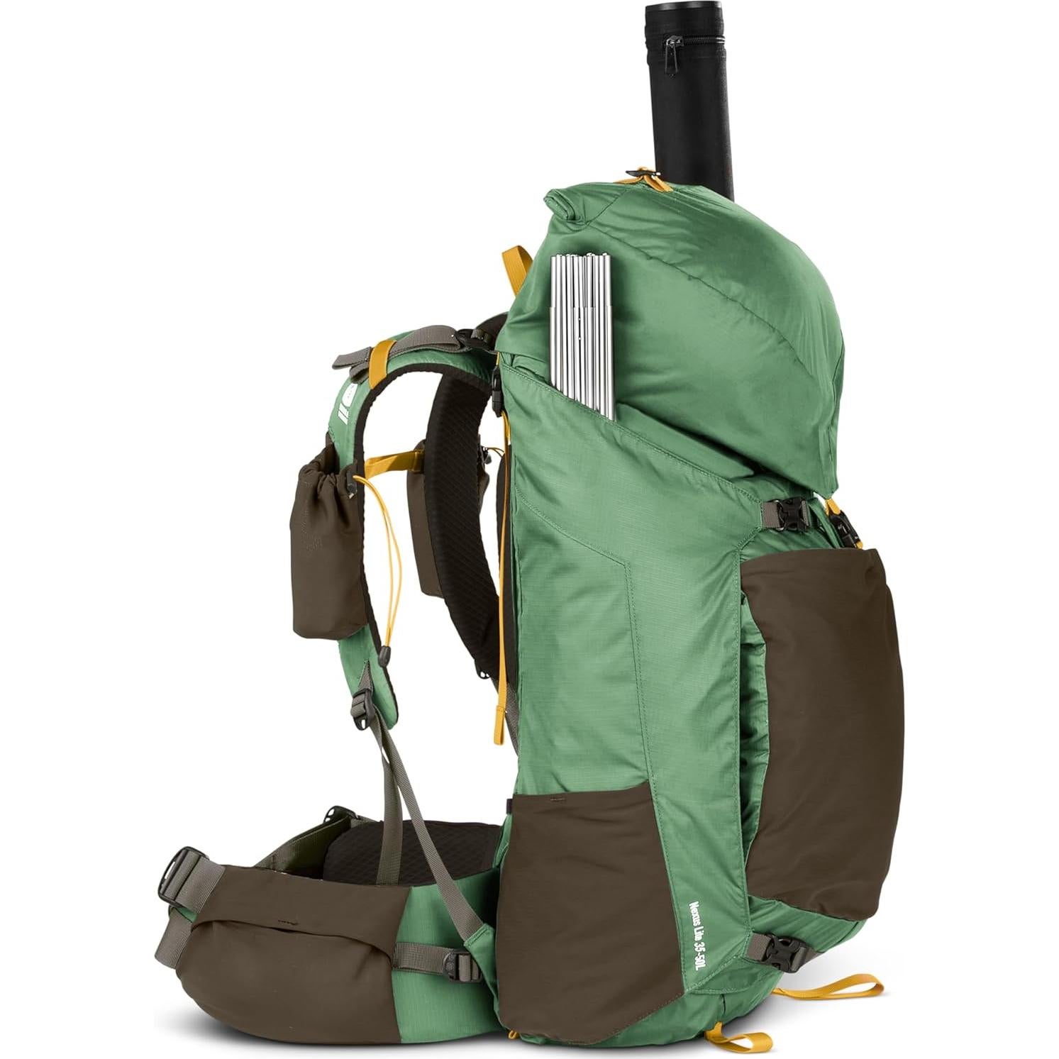 Mochila Sierra Designs Nexus Lite 35-50L Verde M/L Ligera