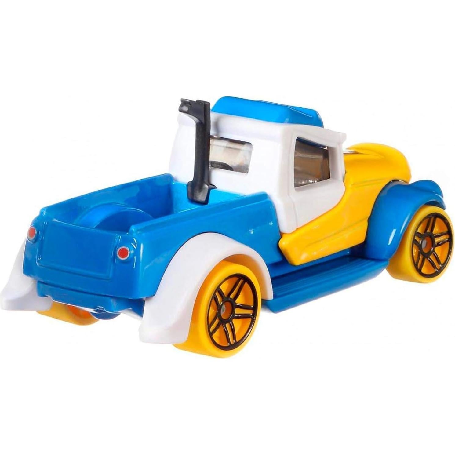 Hot Wheels Donald Duck 1:64 Coche de Metal Mattel