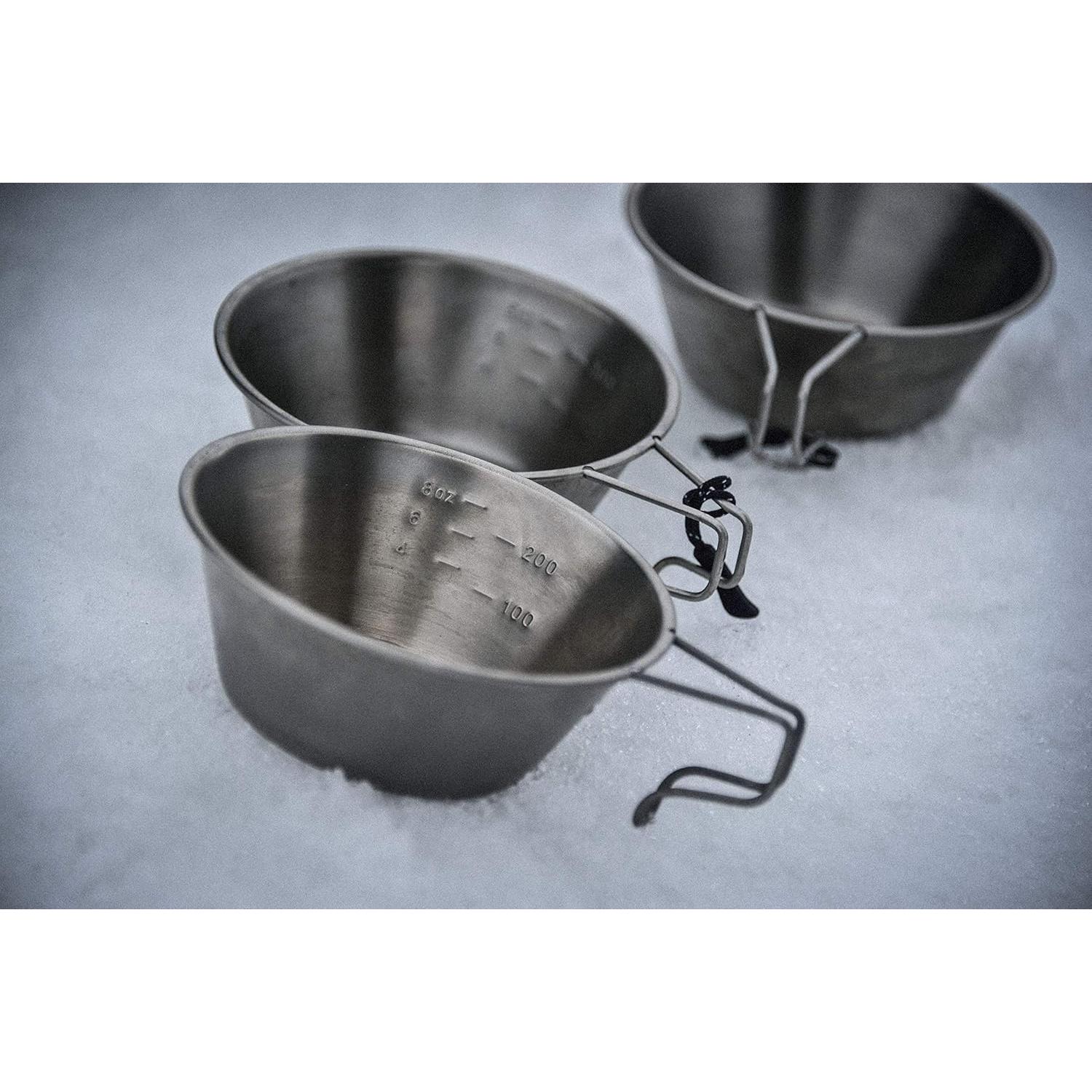 Taza Sierra de Titanio Snow Peak E-104 321 ml Ligera para Acampar