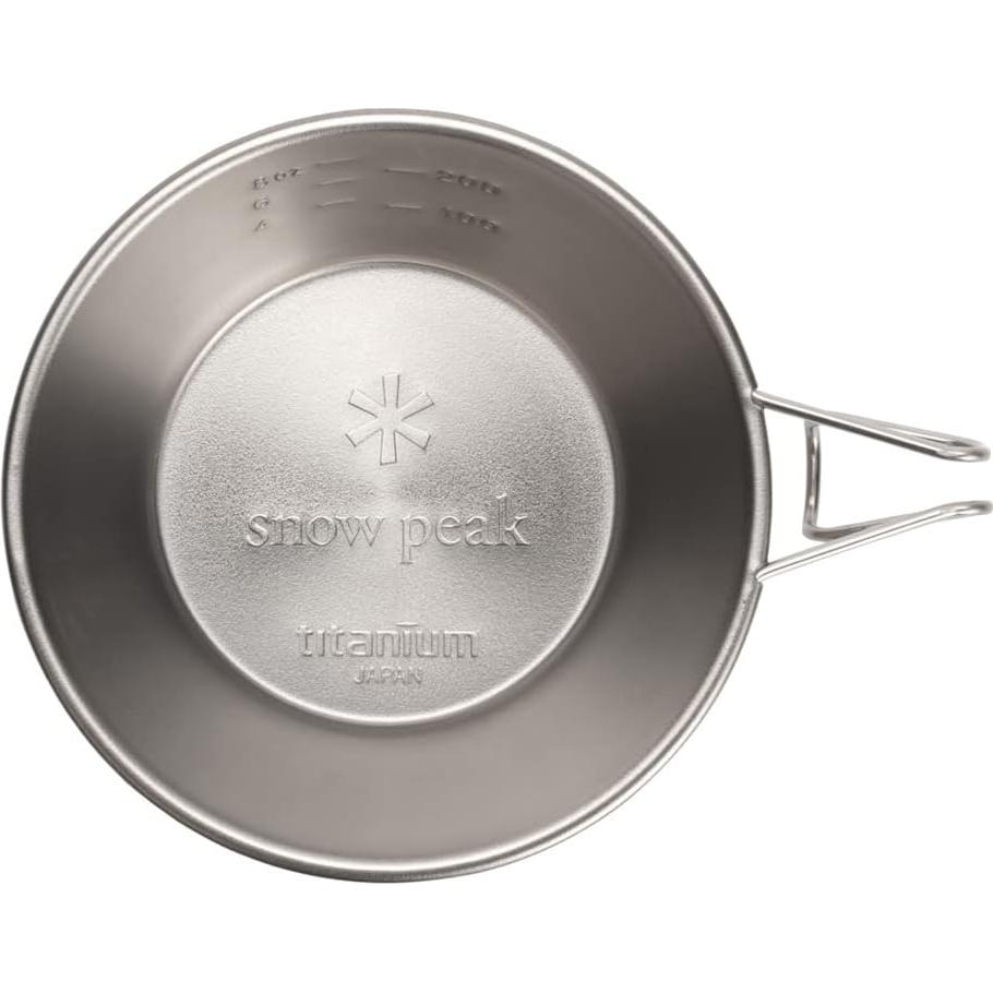 Taza Sierra de Titanio Snow Peak E-104 321 ml Ligera para Acampar