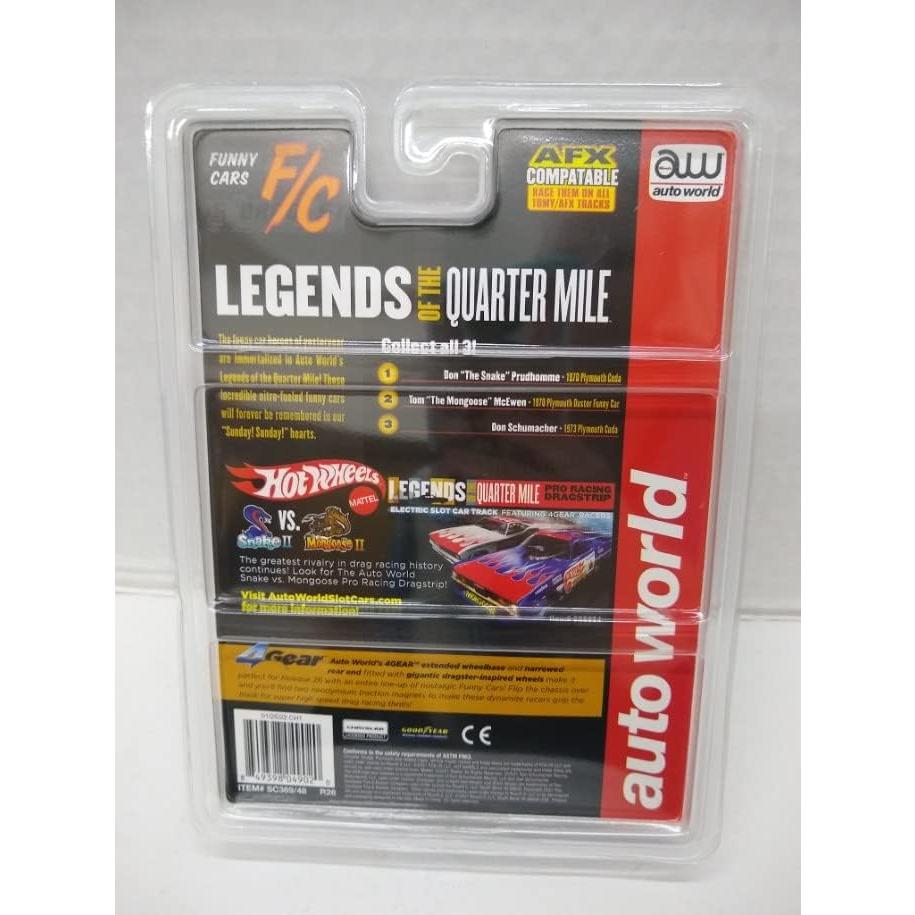 Coche de Slot Eléctrico Auto World SC369-2 Leyendas 1:64