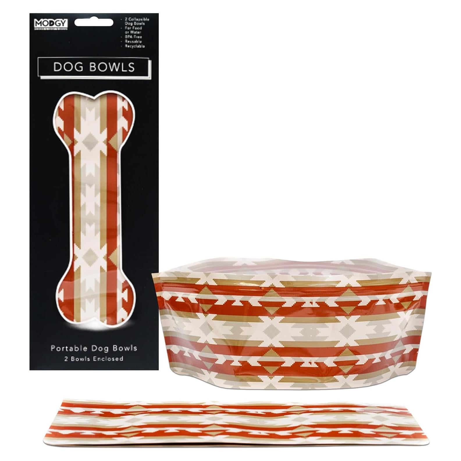 Cuenco Plegable para Perro Modgy - Reutilizable, 2 Unidades