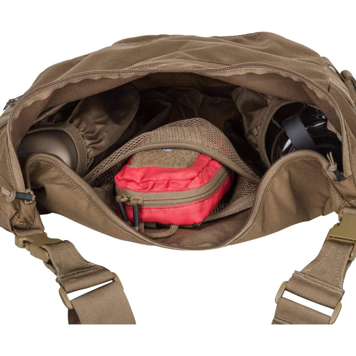 Bolso Bushcraft Helikon-Tex Marrón Tierra 17L Impermeable