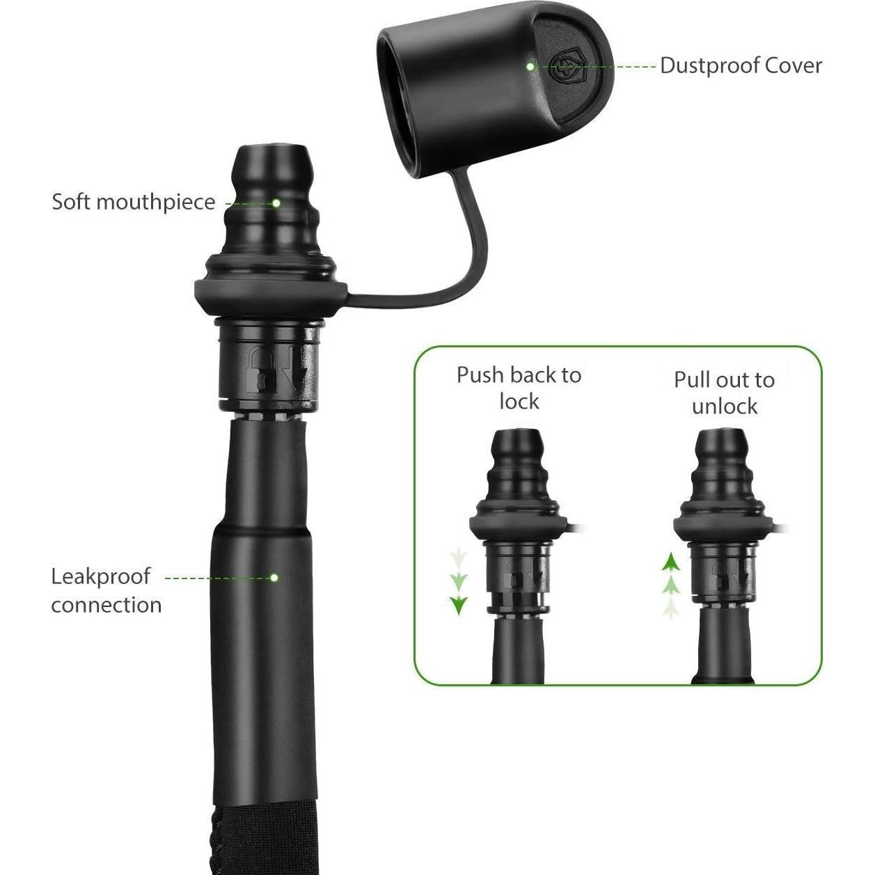 Reservorio de Agua WACOOL 3L EVA Doble Apertura Libre BPA