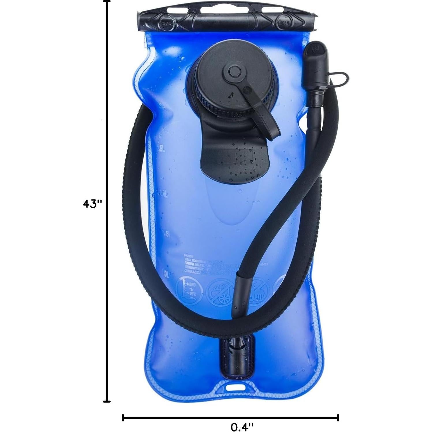 Reservorio de Agua WACOOL 3L EVA Doble Apertura Libre BPA