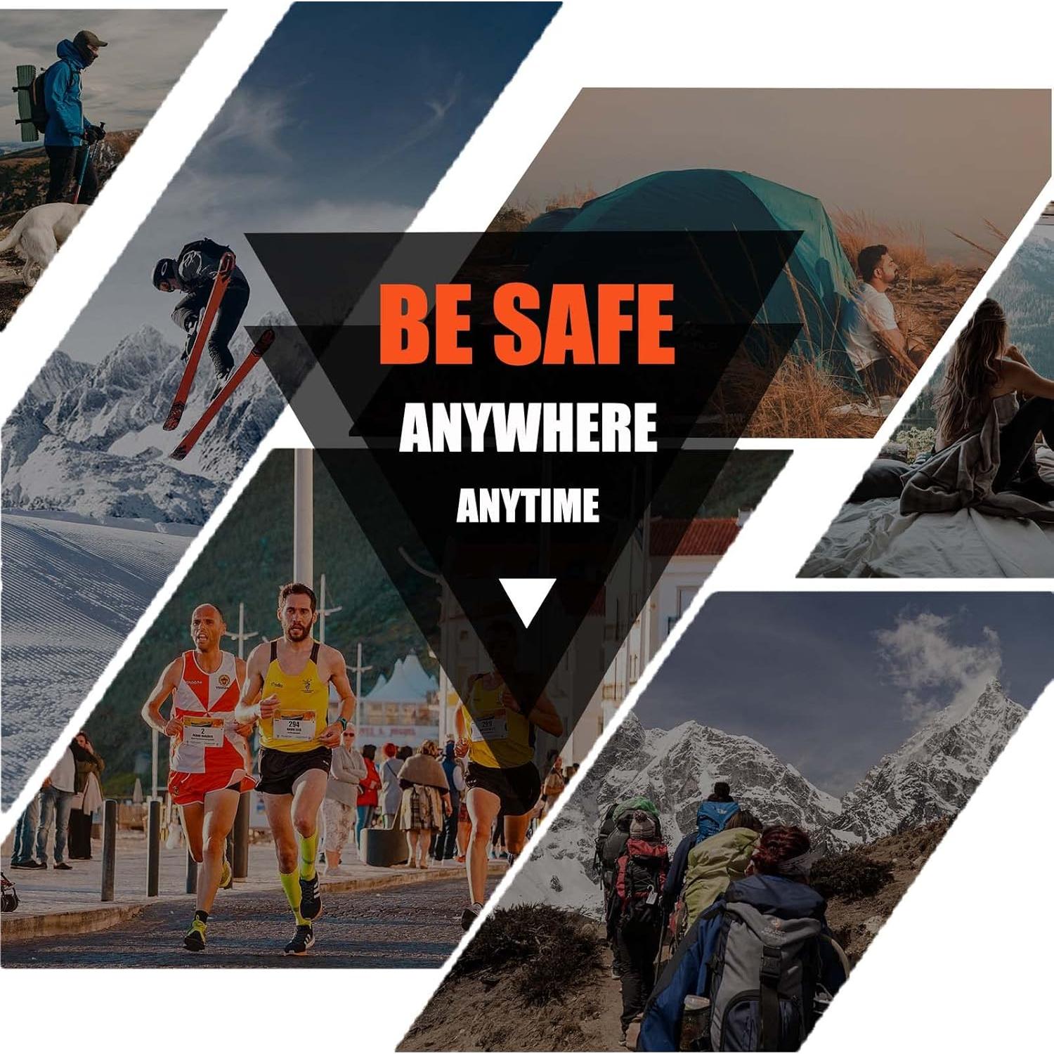 Manta de Emergencia Frelaxy 4 Pack - Extra Gruesa 210x152 cm