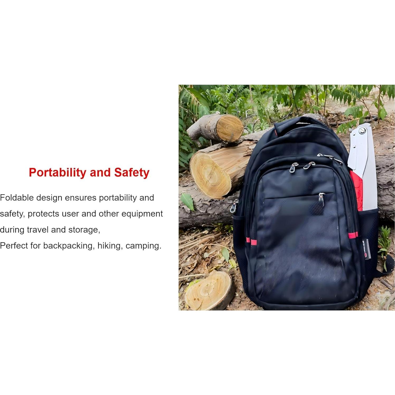 Sierra Plegable DragonflyTEC 14" (35.6 cm) para Camping