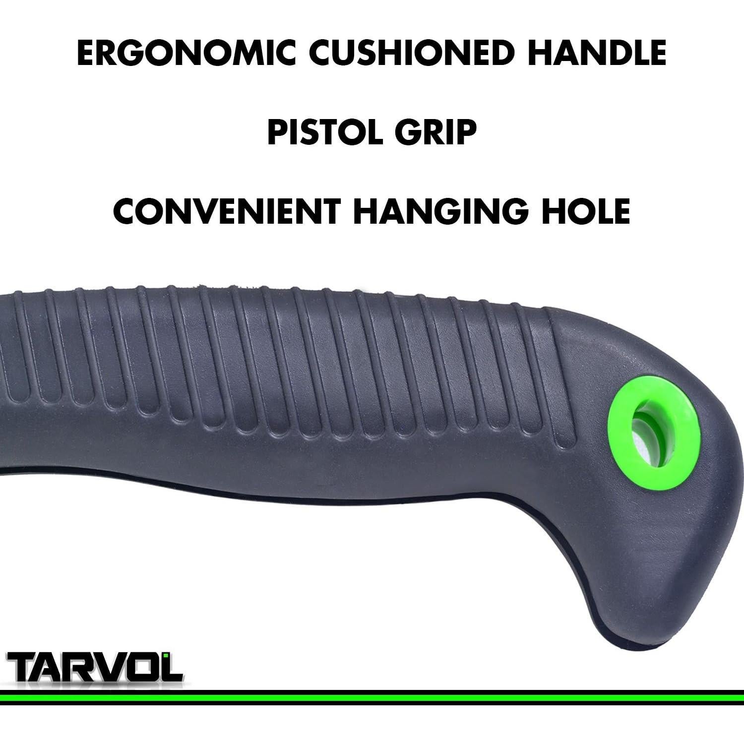 Sierra de Mano Plegable Tarvol 17.78 cm Ergonómica para Podar