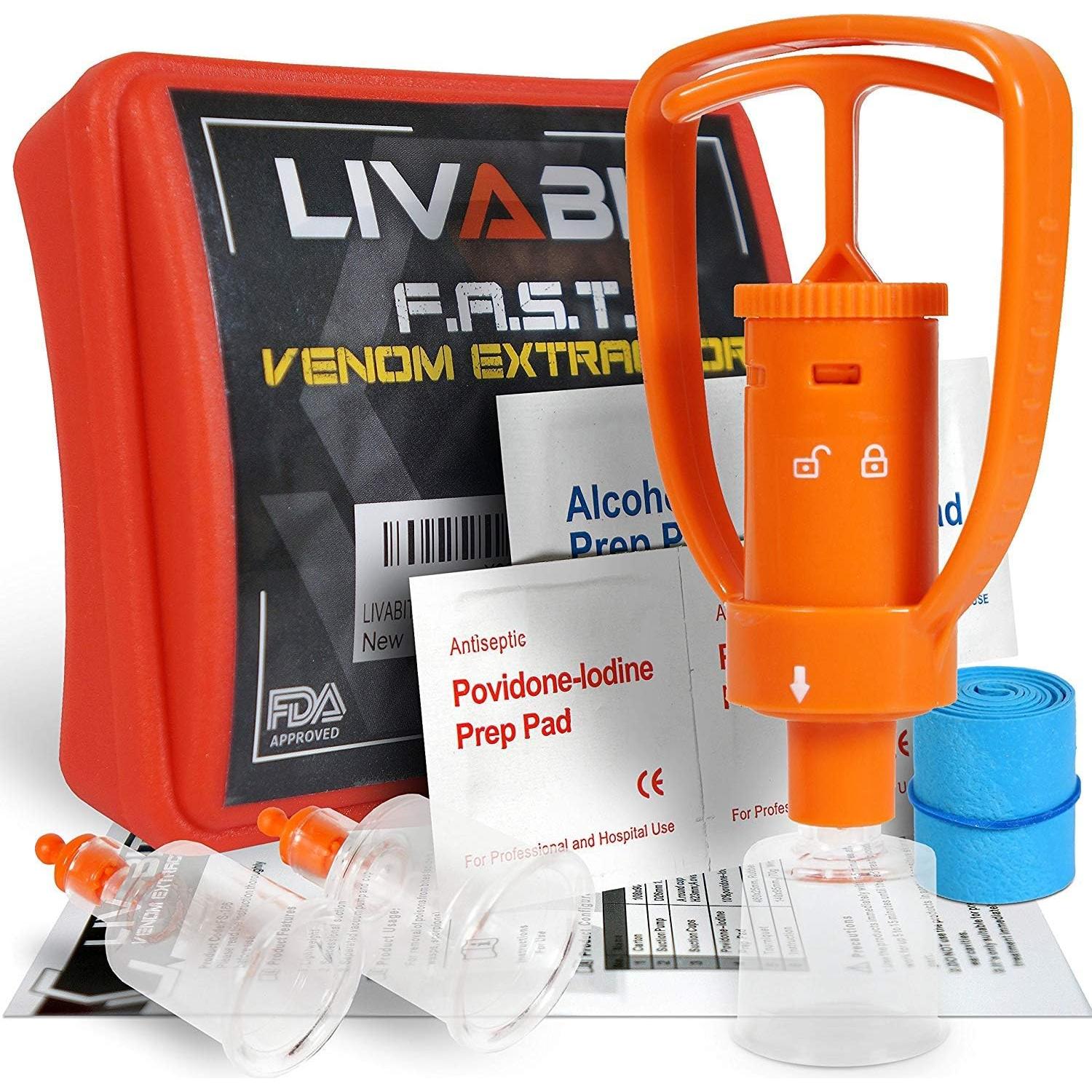 Mochila de Supervivencia 3 Días LIVABIT 30L Nylon Beige