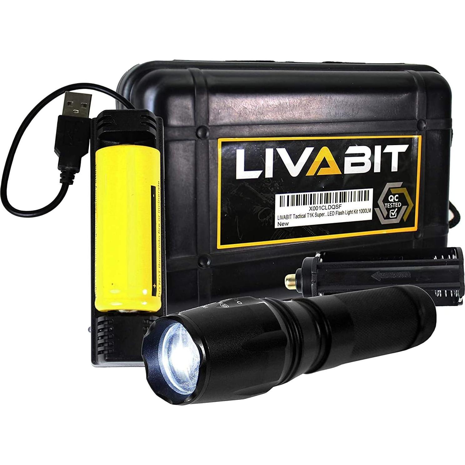 Mochila de Supervivencia 3 Días LIVABIT 30L Nylon Beige