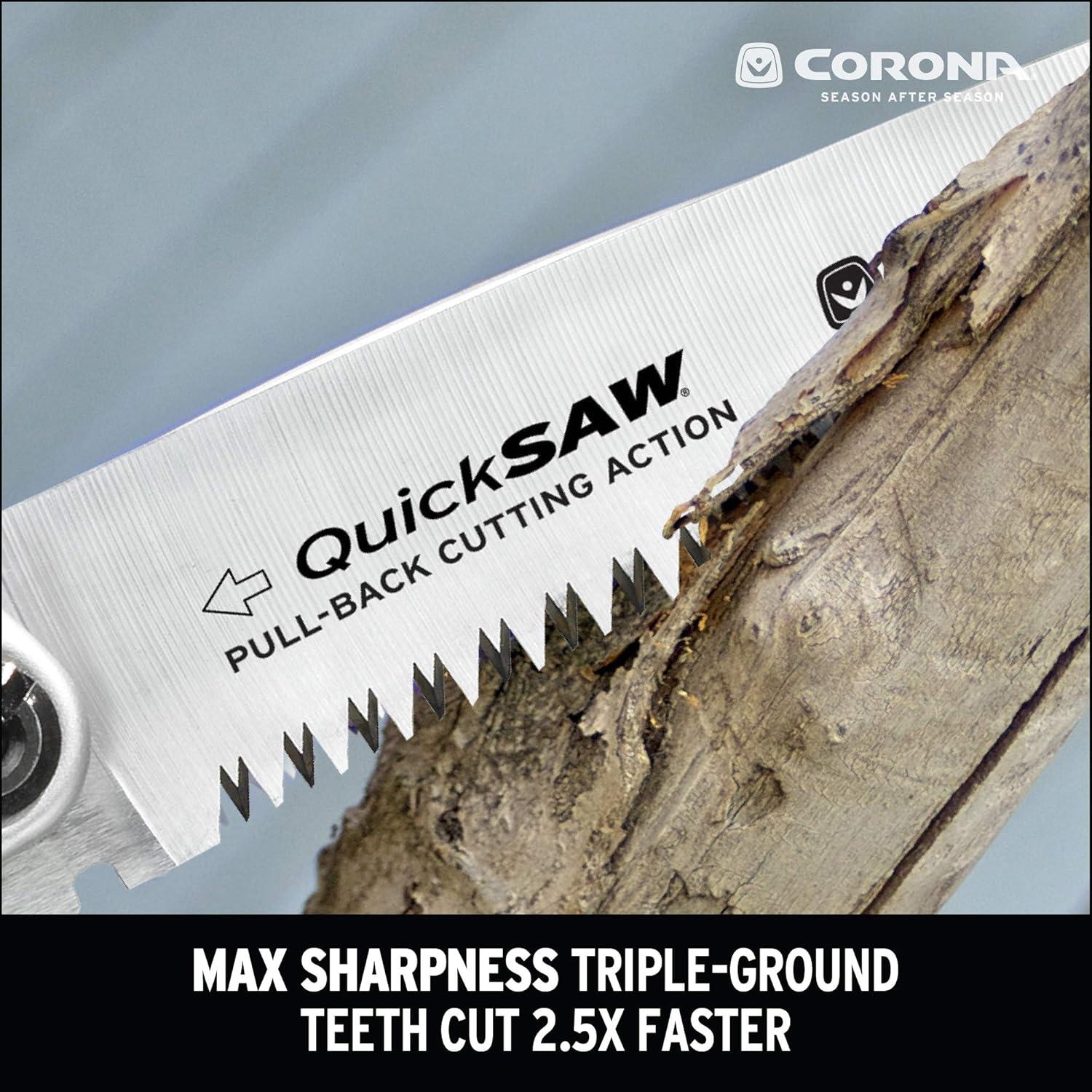 Sierra de Poda Corona QuickSAW 7" Hoja Curvada 0.22 kg