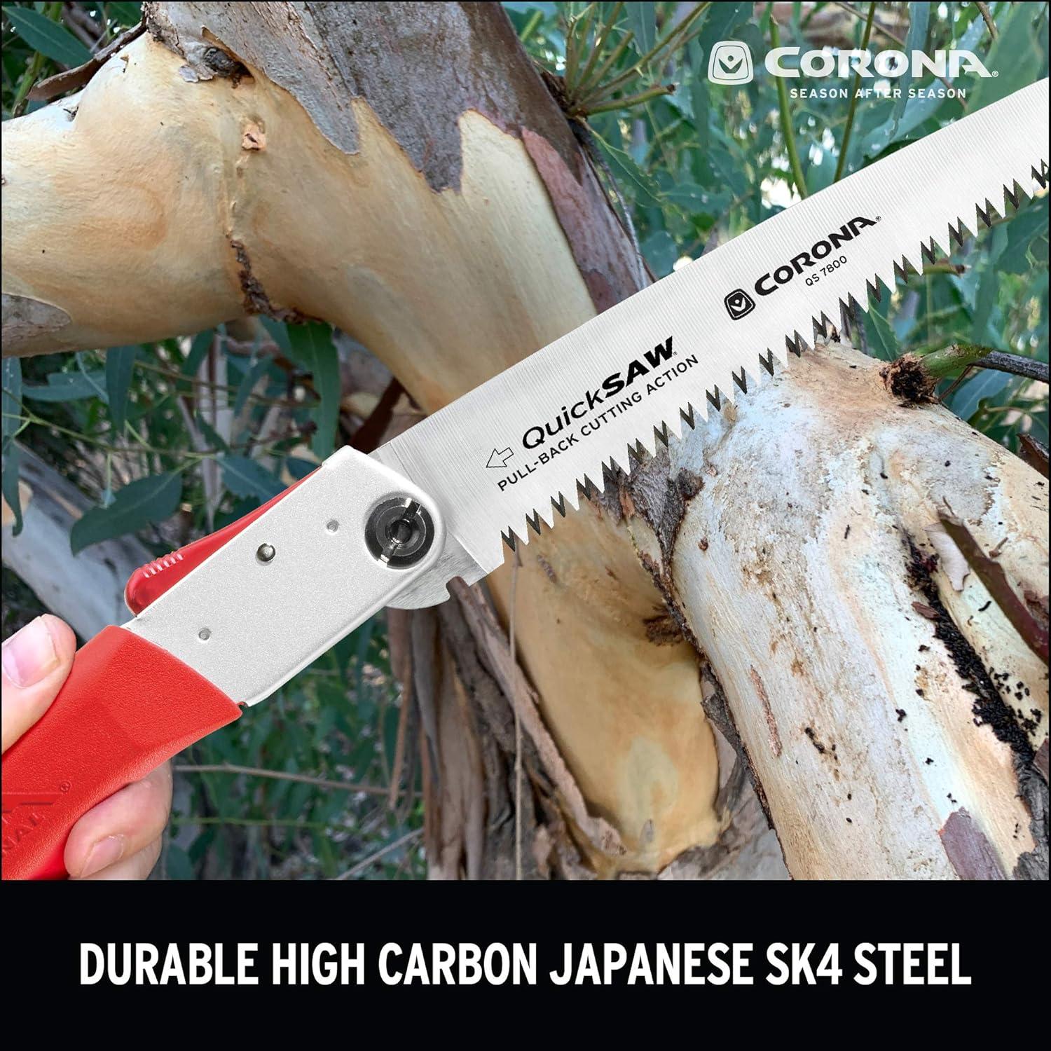 Sierra de Poda Corona QuickSAW 7" Hoja Curvada 0.22 kg