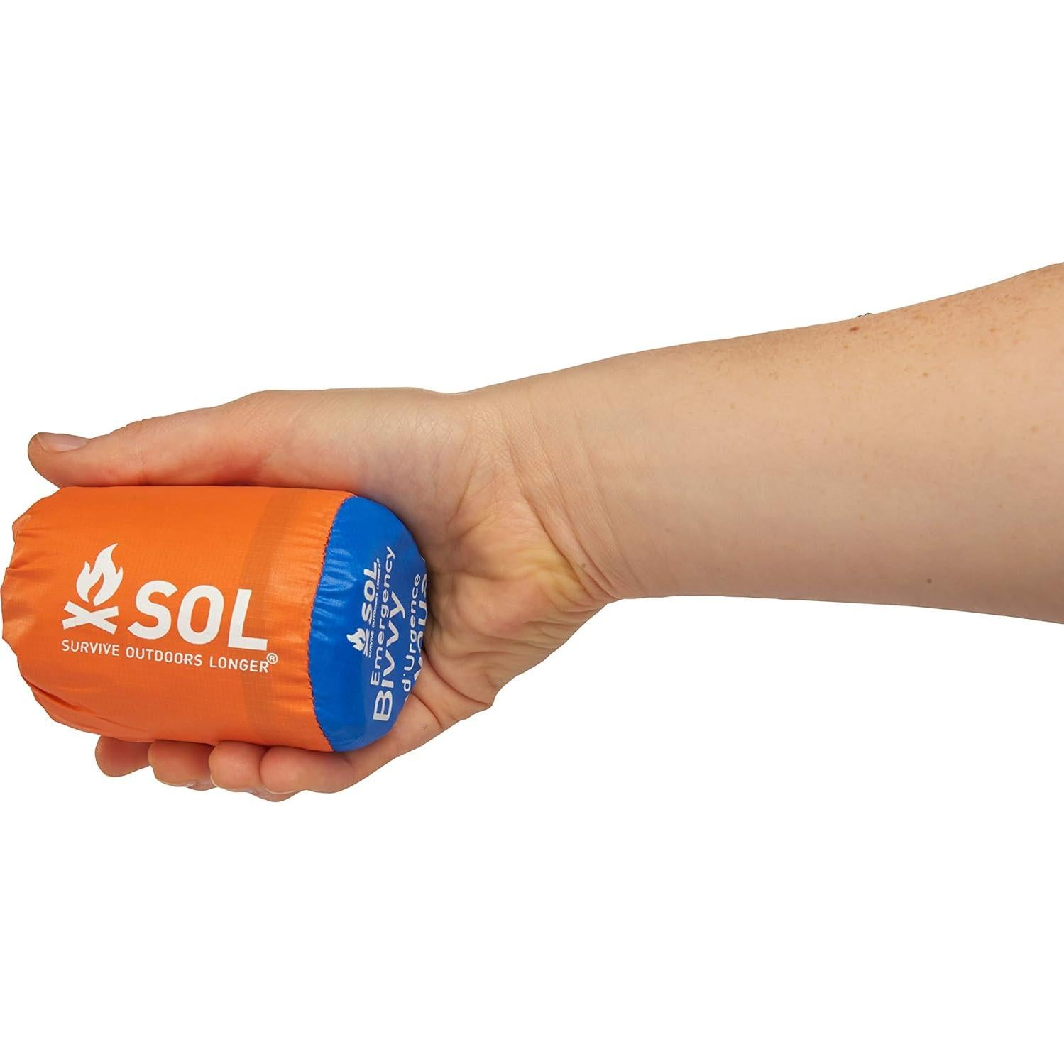 Bivvy de Emergencia S.O.L. Ligero 90% Reflectante Naranja