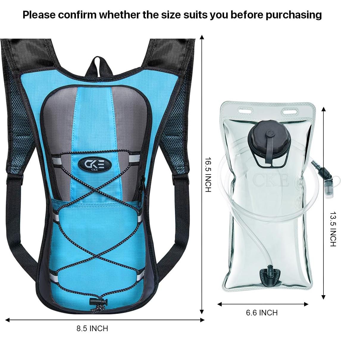 Mochila de Hidratación CKE 2L para Correr y Senderismo