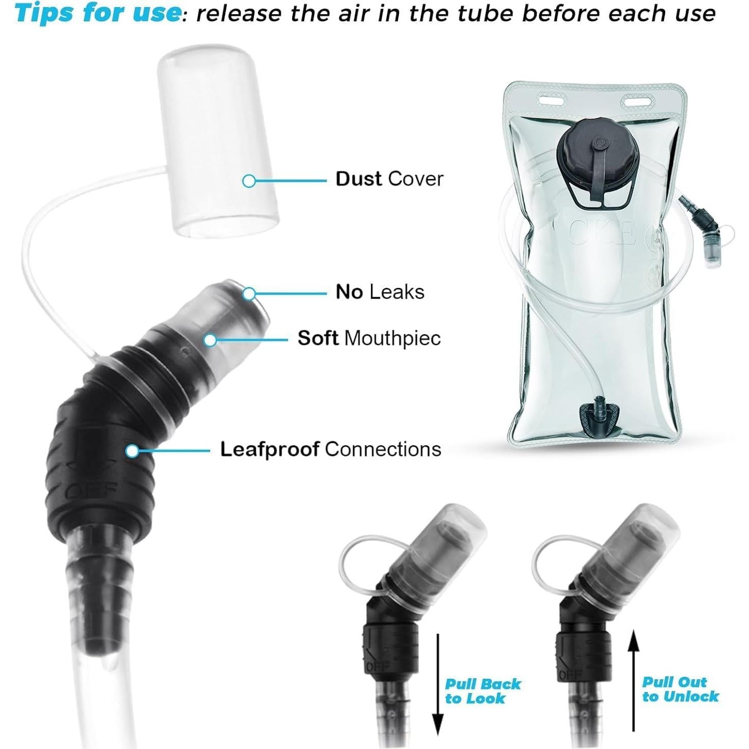 Mochila de Hidratación CKE 2L para Correr y Senderismo