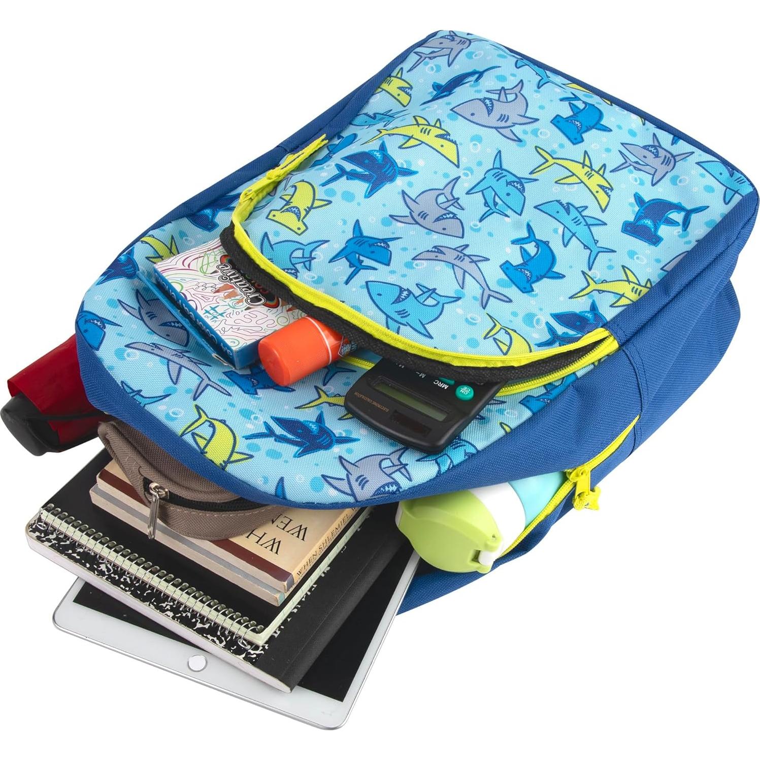 Mochila infantil Trail Maker Tiburones Sonrientes 15" 19L