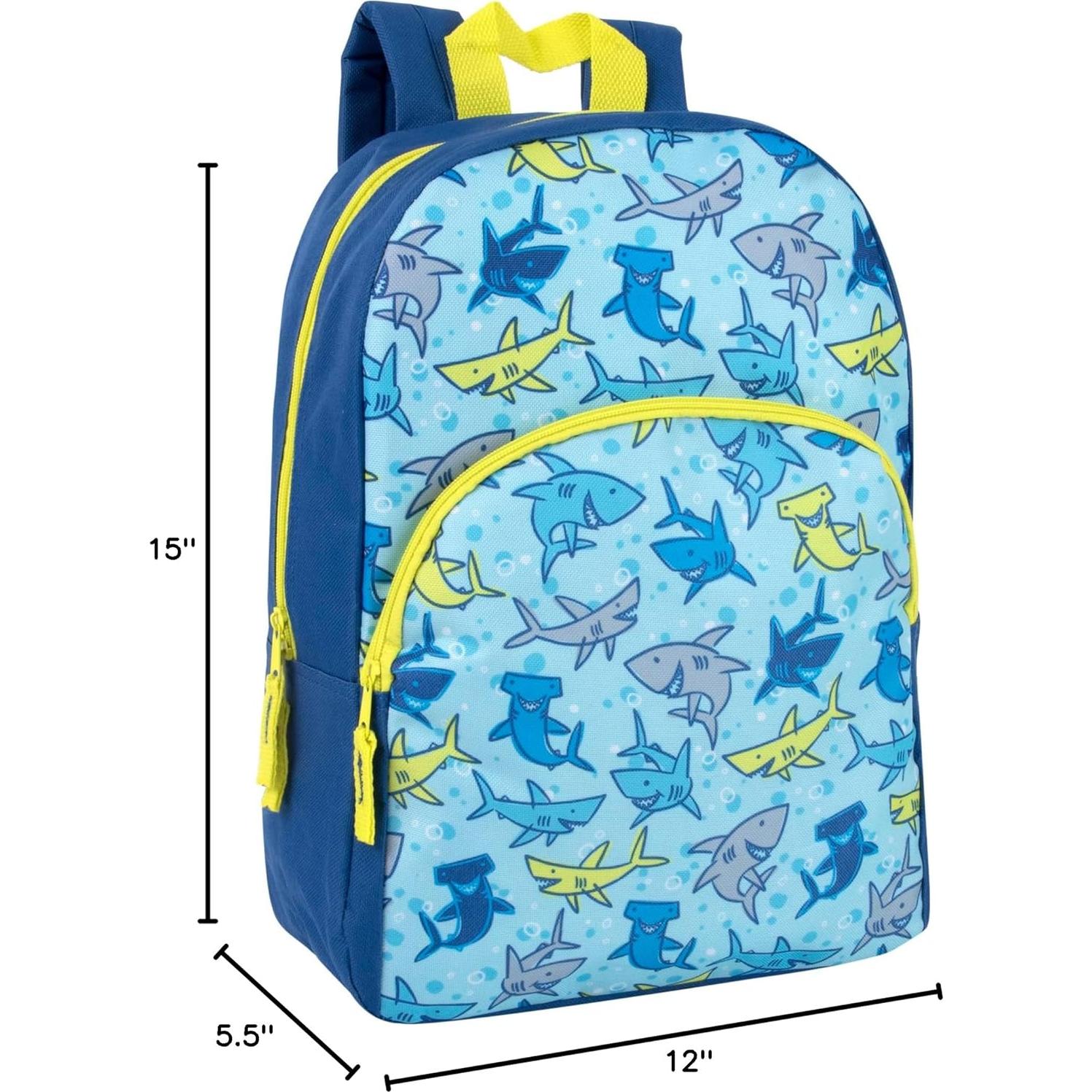 Mochila infantil Trail Maker Tiburones Sonrientes 15" 19L