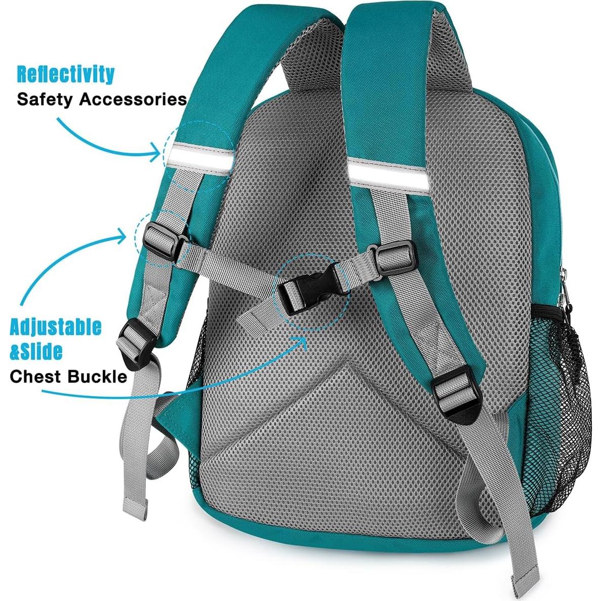 Mochila Infantil STEAMEDBUN 38 cm para Niños 3-6 Años