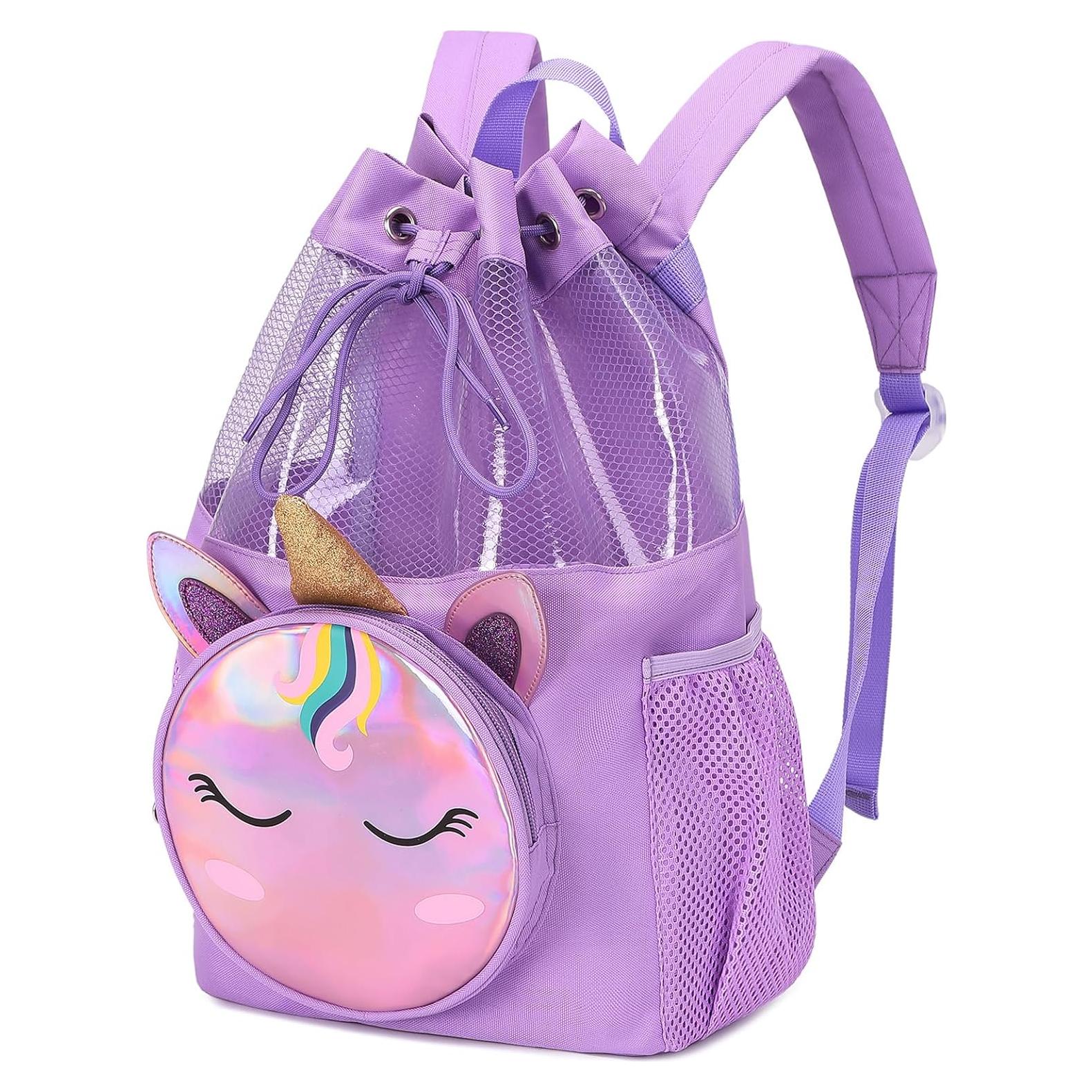 Mochila de Cuerda Mygreen para Niños - Diseño Unicornio 40x24 cm