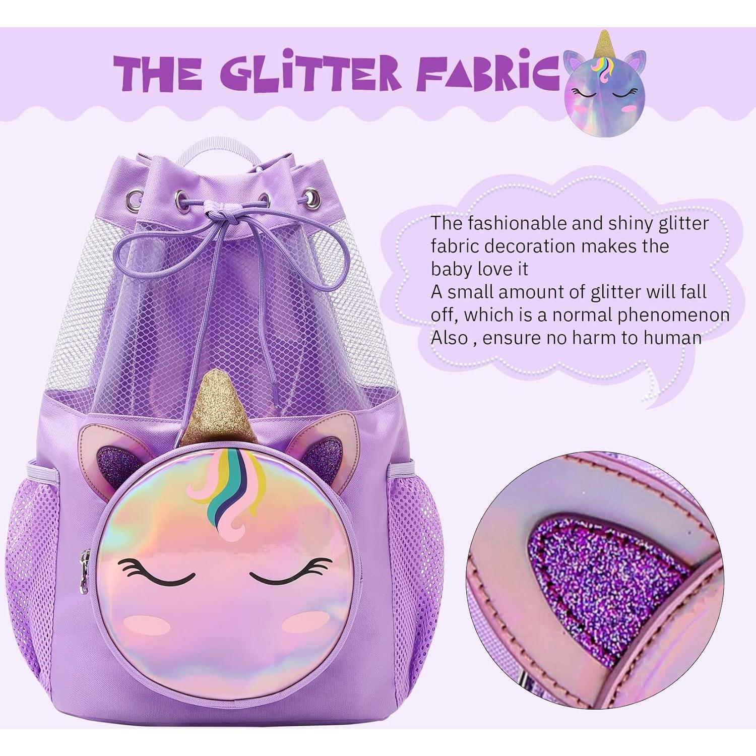 Mochila de Cuerda Mygreen para Niños - Diseño Unicornio 40x24 cm