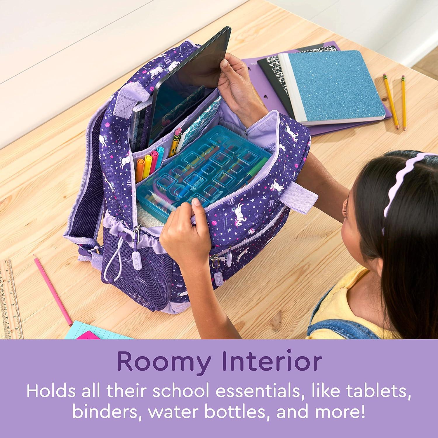 Mochila para Niños Bentgo Unicornio 35.56 cm Resistente al Agua