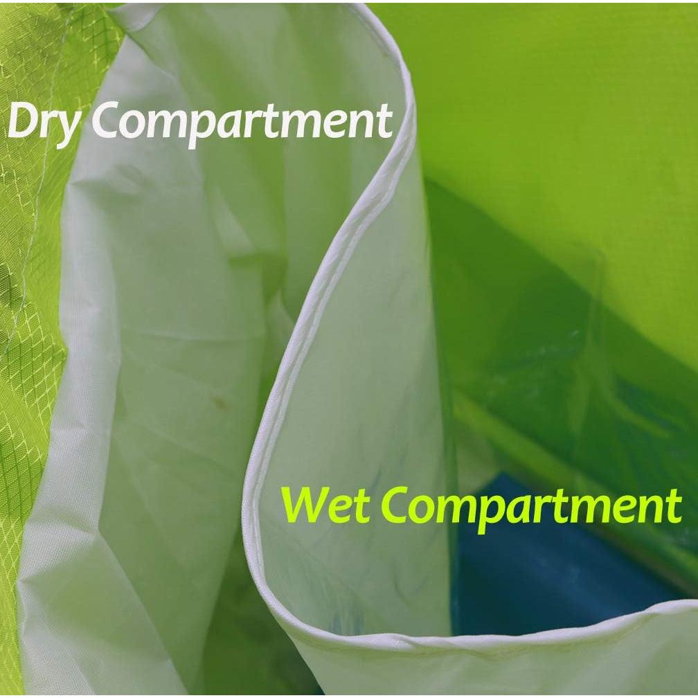 Bolsa de Natación KIKIGOAL Impermeable 36x40cm Rosa