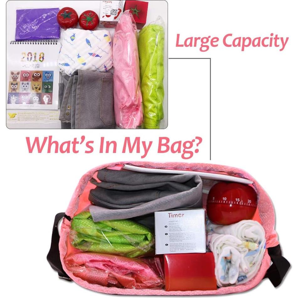 Bolsa de Natación KIKIGOAL Impermeable 36x40cm Rosa