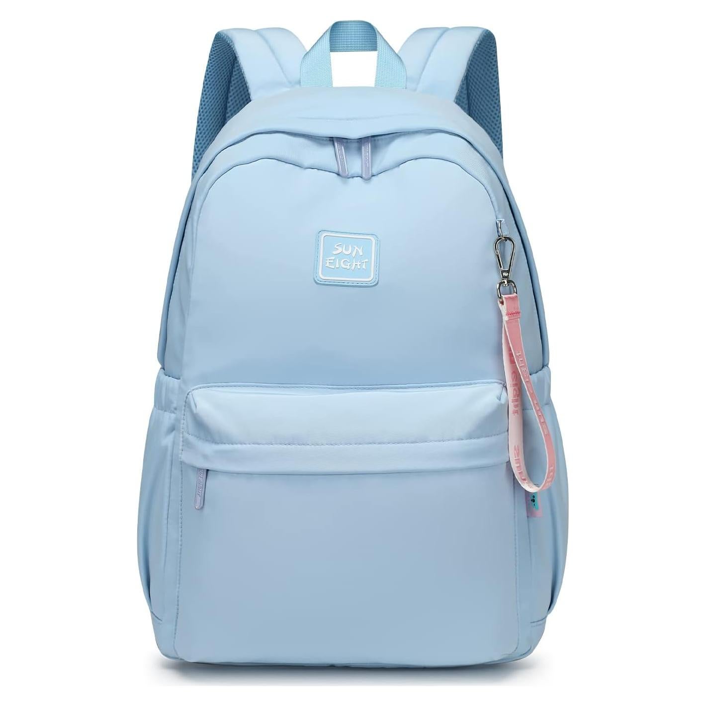 Mochila Escolar Caran·Y 30L Azul Aqua para Niños 6-18 Años