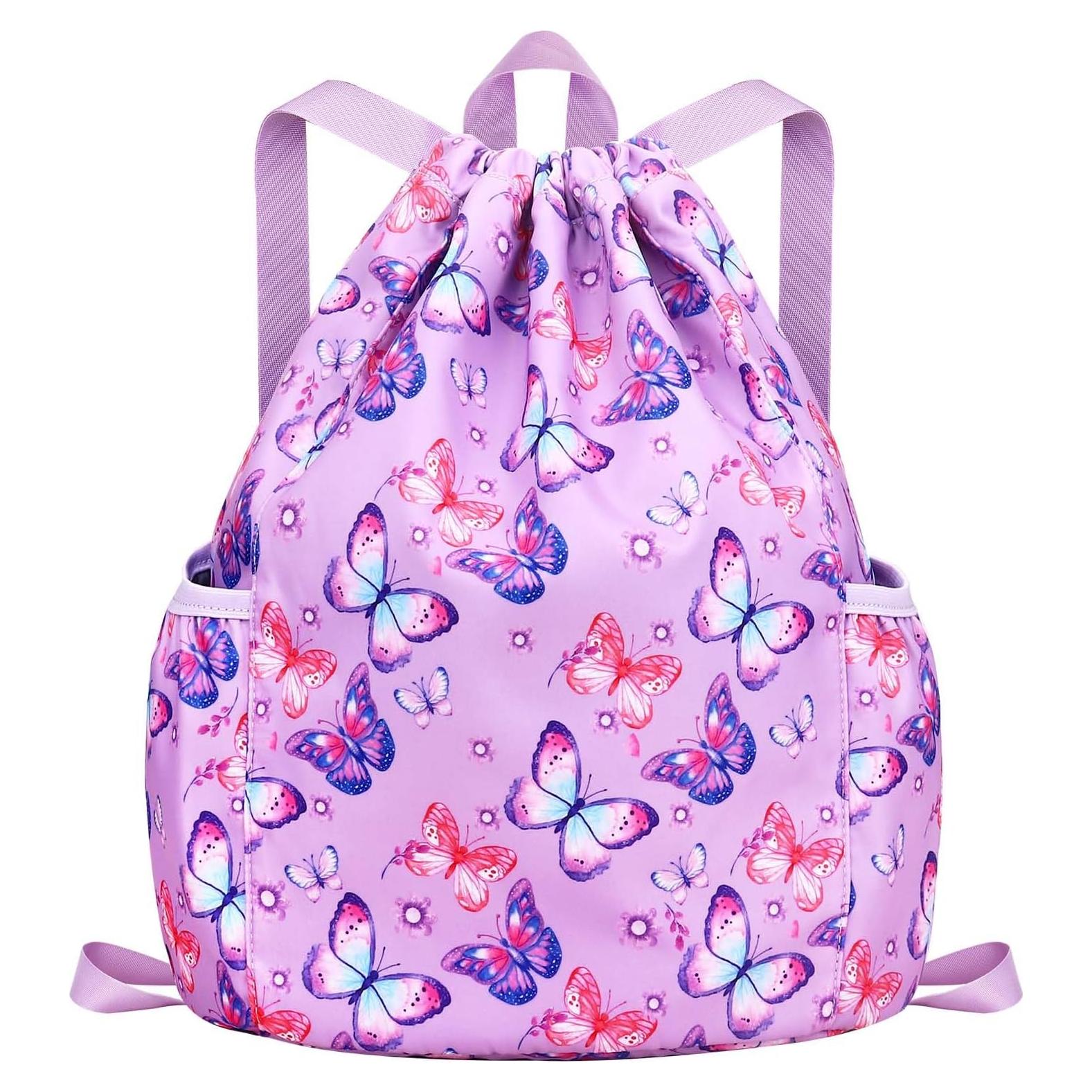 Mochila con cordón RHCPFOVR Unicornio Arcoíris 20L Niñas
