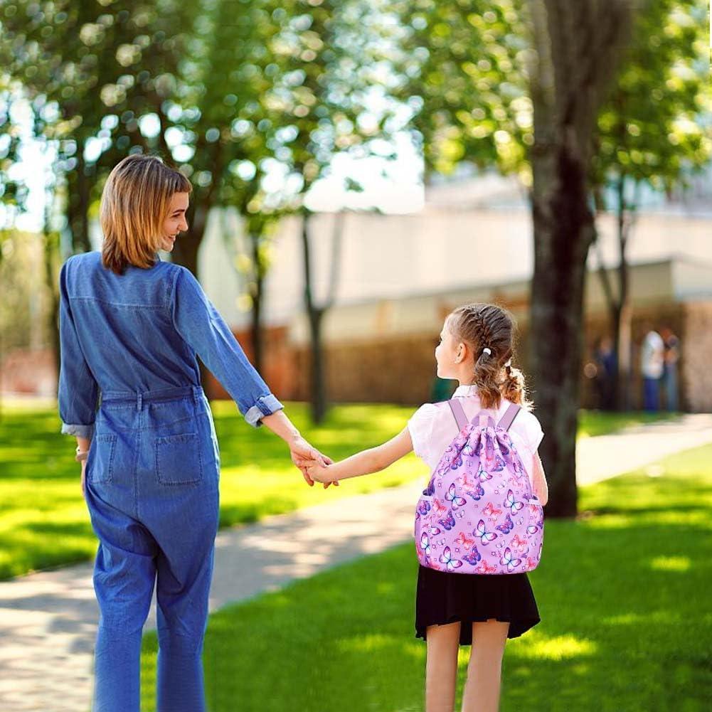 Mochila con cordón RHCPFOVR Unicornio Arcoíris 20L Niñas