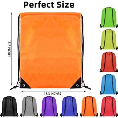 Mochilas con Cuerda GoodtoU 40 Unidades Nylon Impermeable