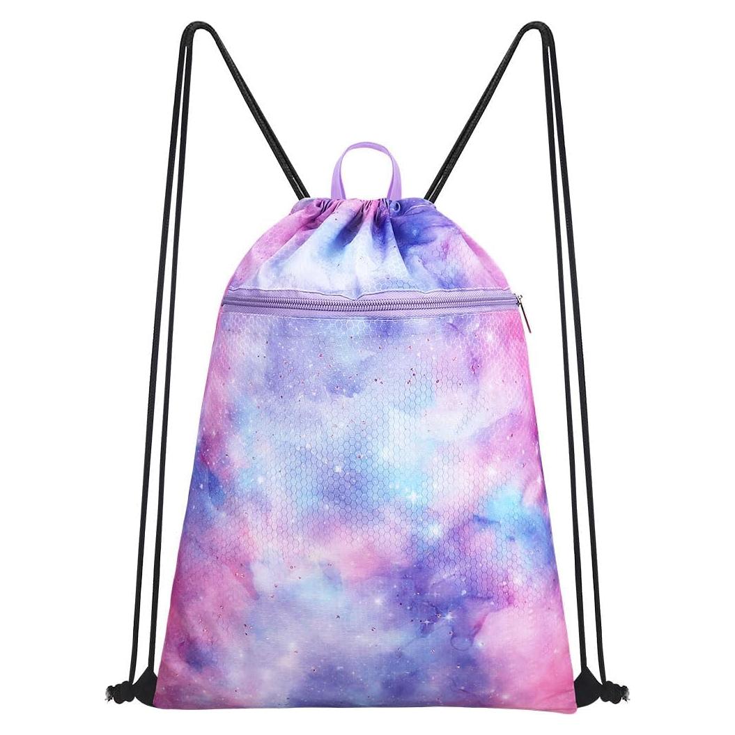 Mochila con cordón Luchike para niñas Cielo Estrellado 8L