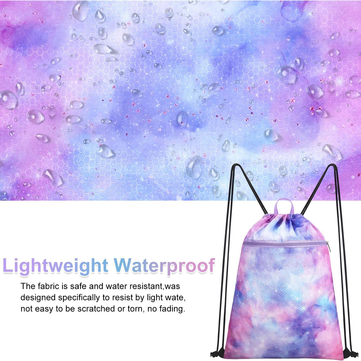 Mochila con cordón Luchike para niñas Cielo Estrellado 8L