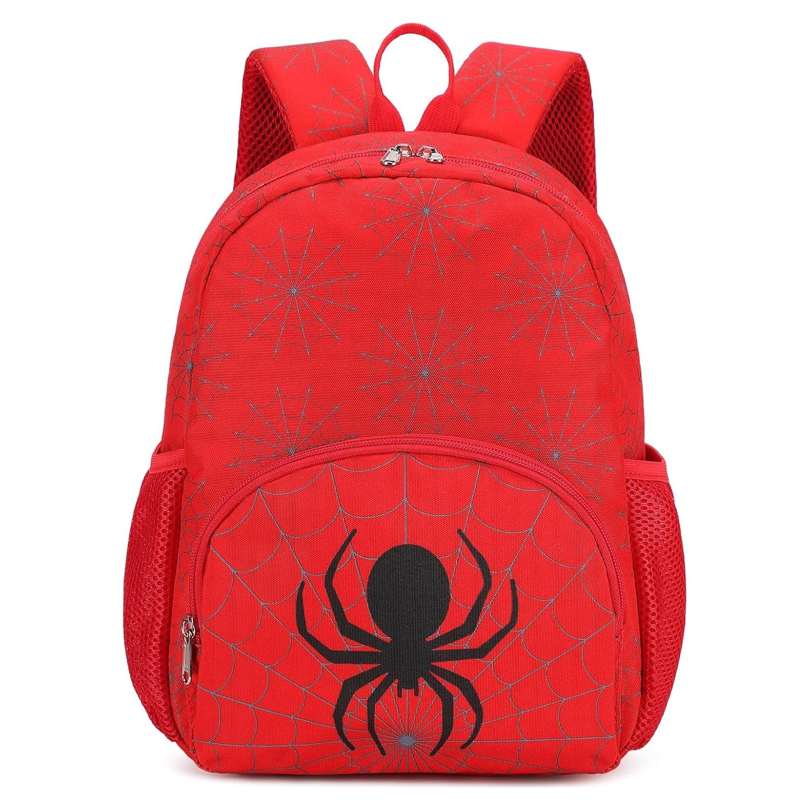Mochila Octsky para Niños Pequeños Rojo Araña 33x25.4x10.9cm