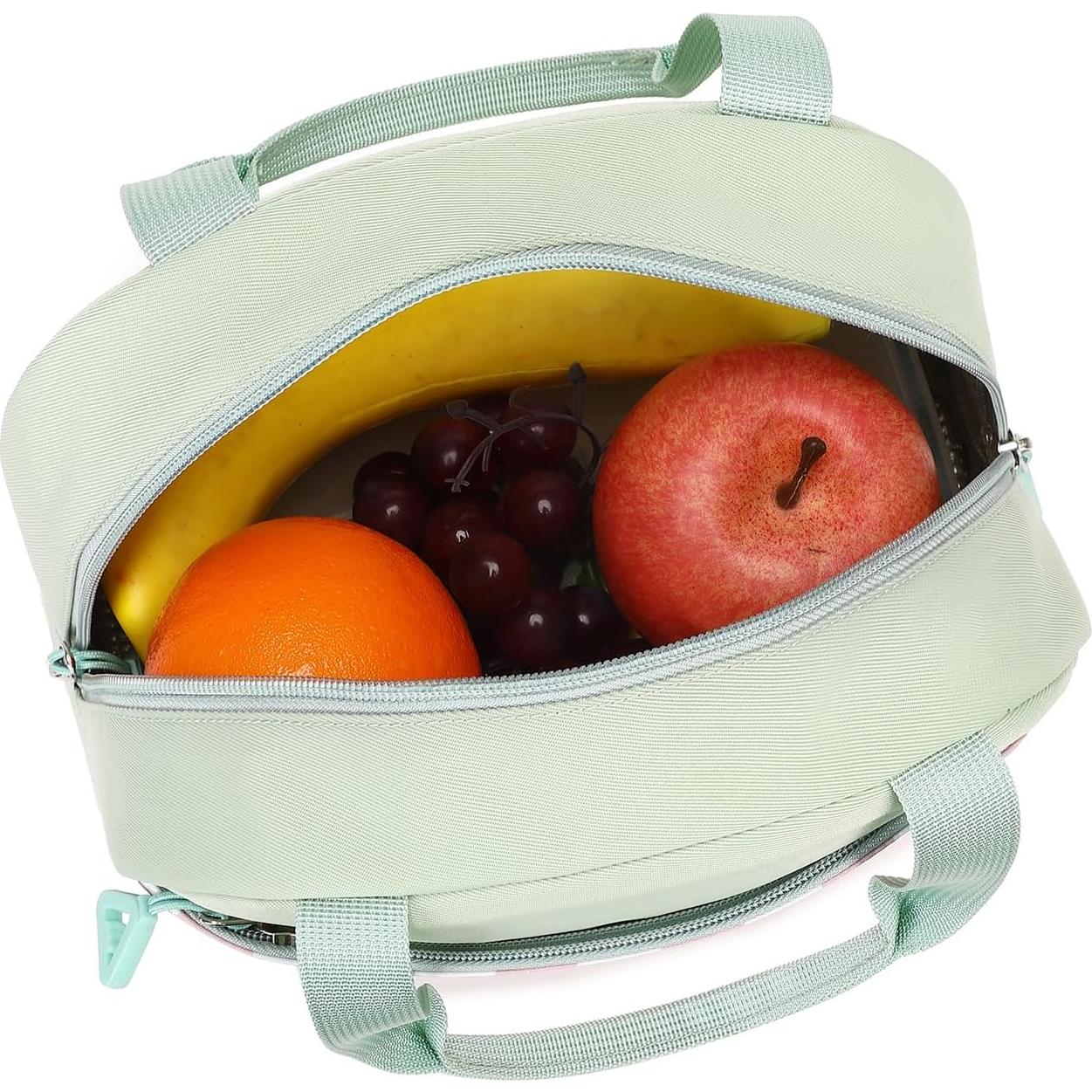 Mochila Escolar MUSEVOS Verde 3 Piezas Resistente al Agua