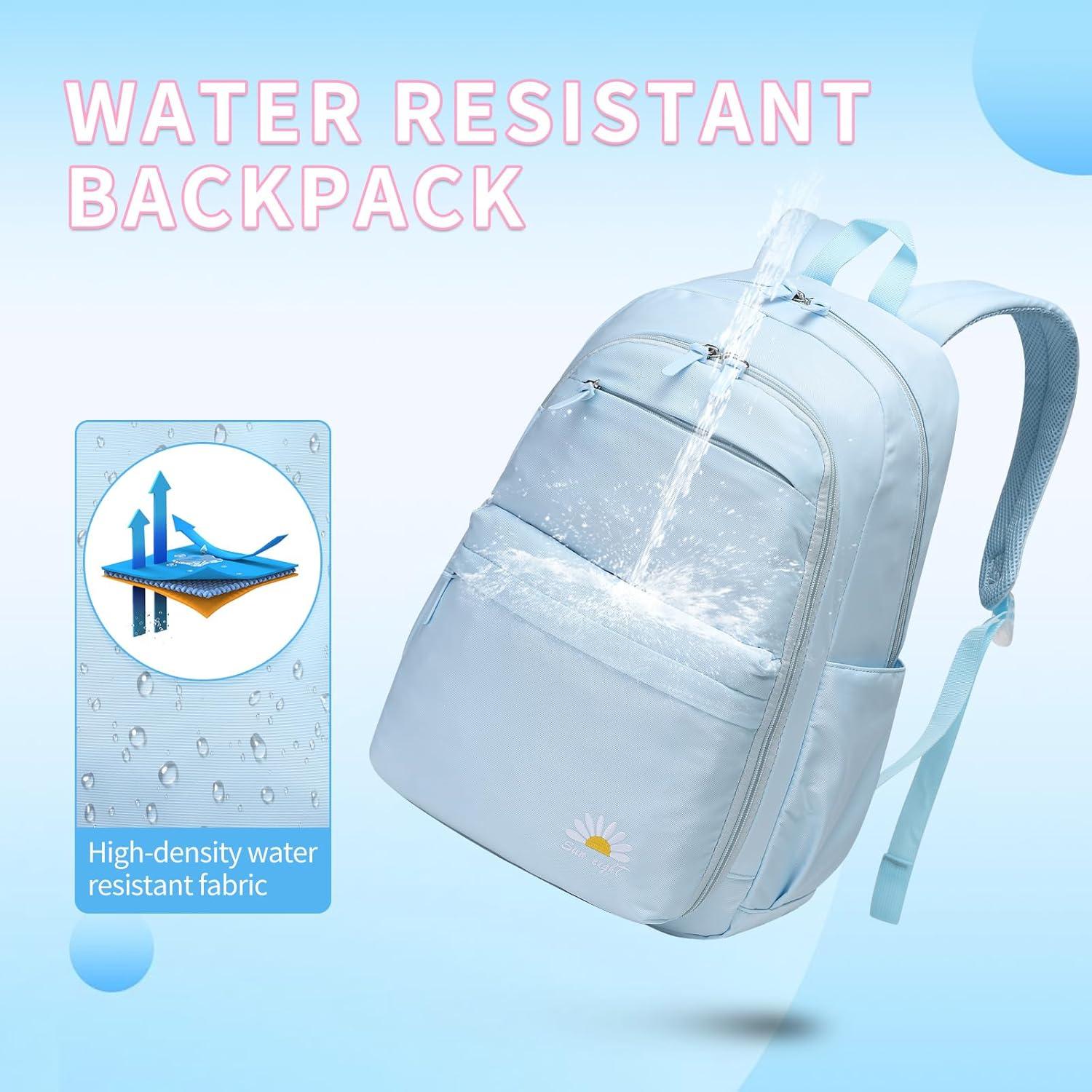 Mochila Escolar Impermeable CaranY 38L para Niños 6-18 Años