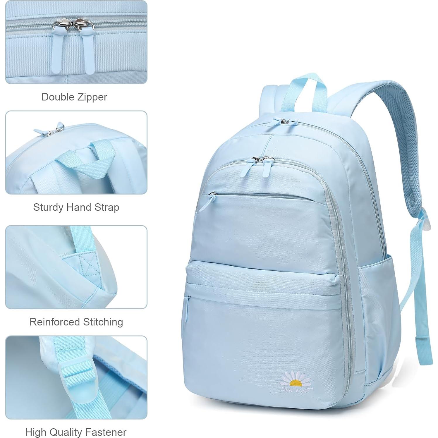 Mochila Escolar Impermeable CaranY 38L para Niños 6-18 Años