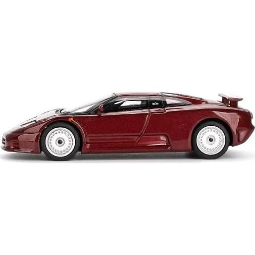 Coche Diecast a Escala 1:64 Bugatti EB110 GT Rojo Metalizado