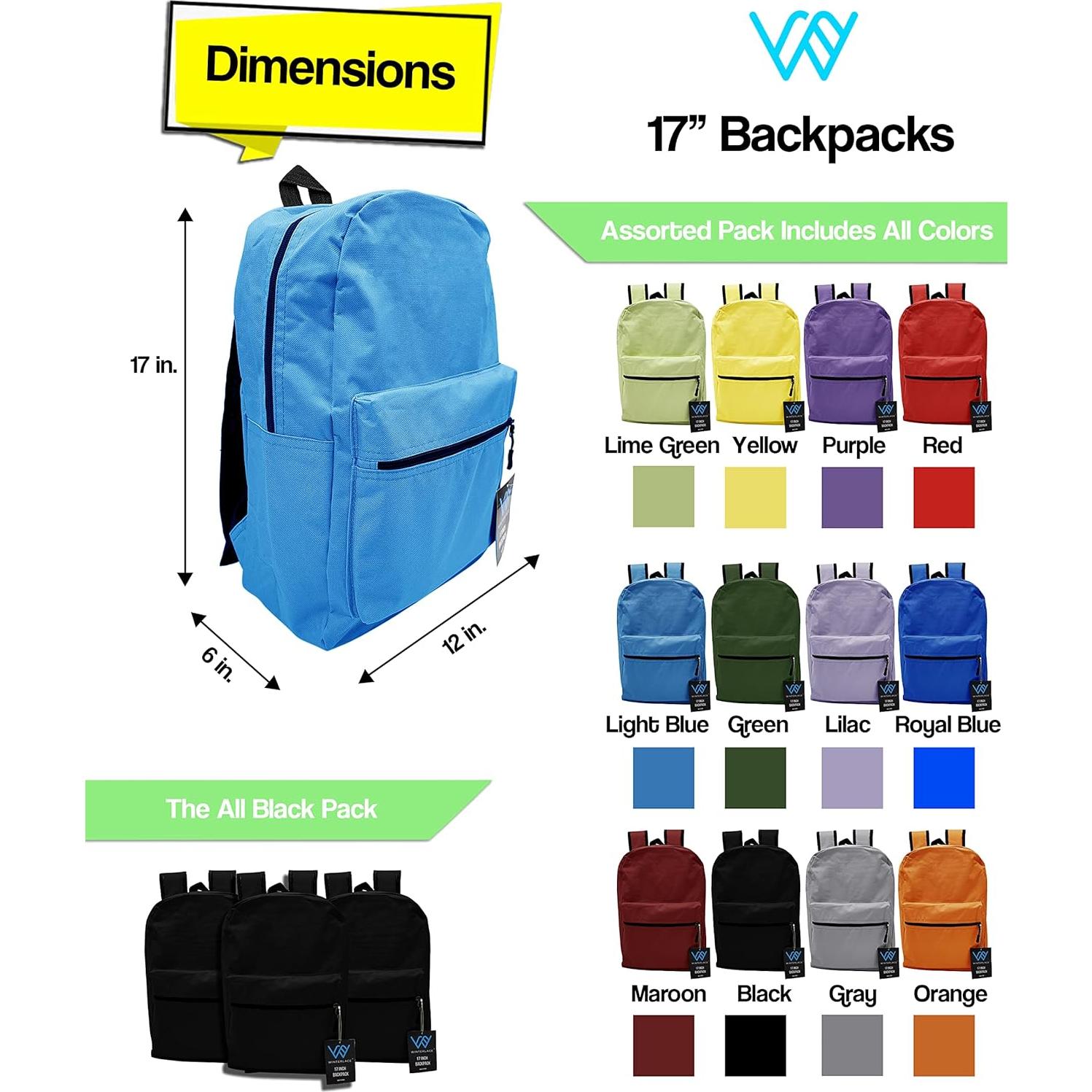 Mochila Winterlace 12 Pack 43 cm Ligera para Viajes y Gimnasio