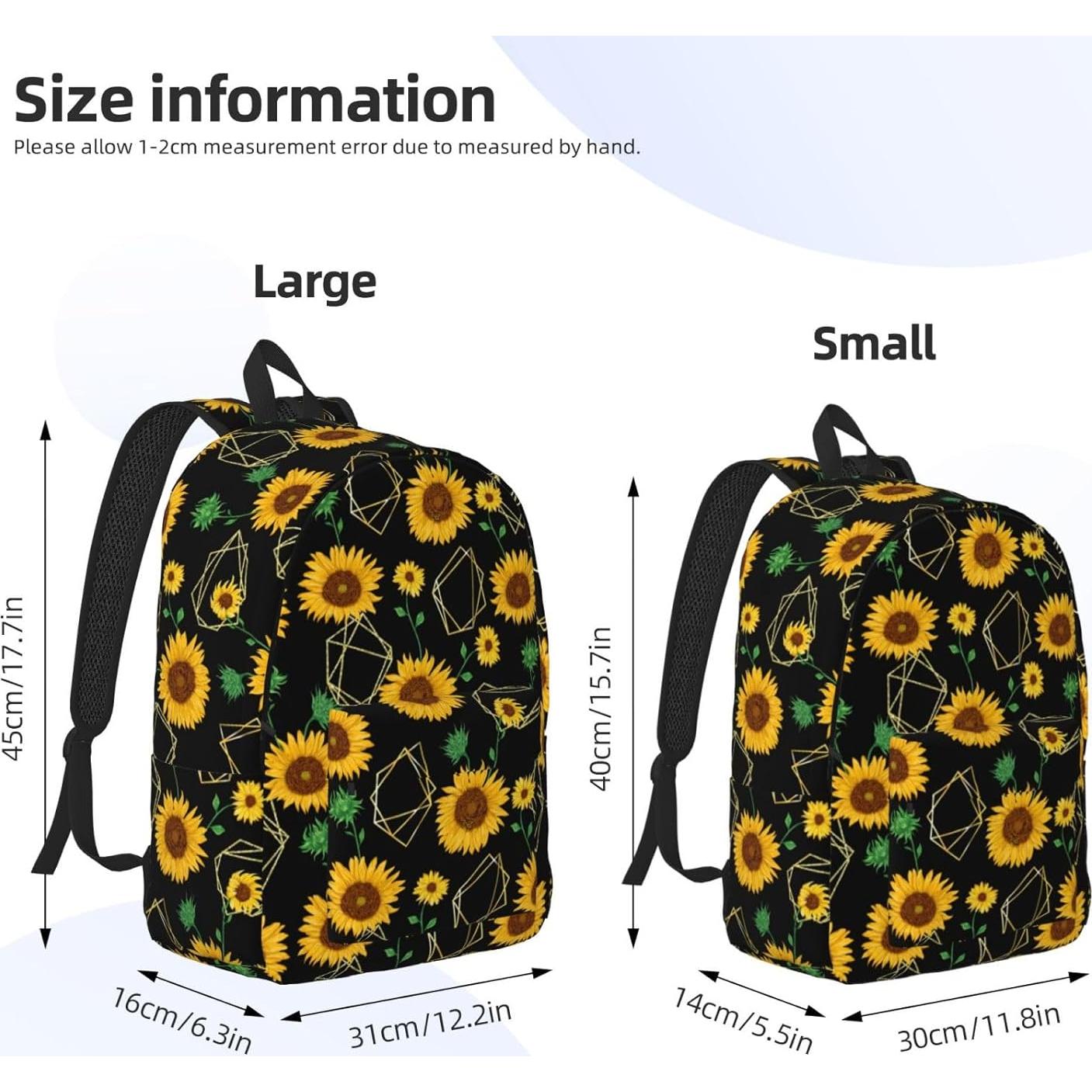 Mochila de Lona Ligera GVGOAGL 15" para Viajes y Escuela