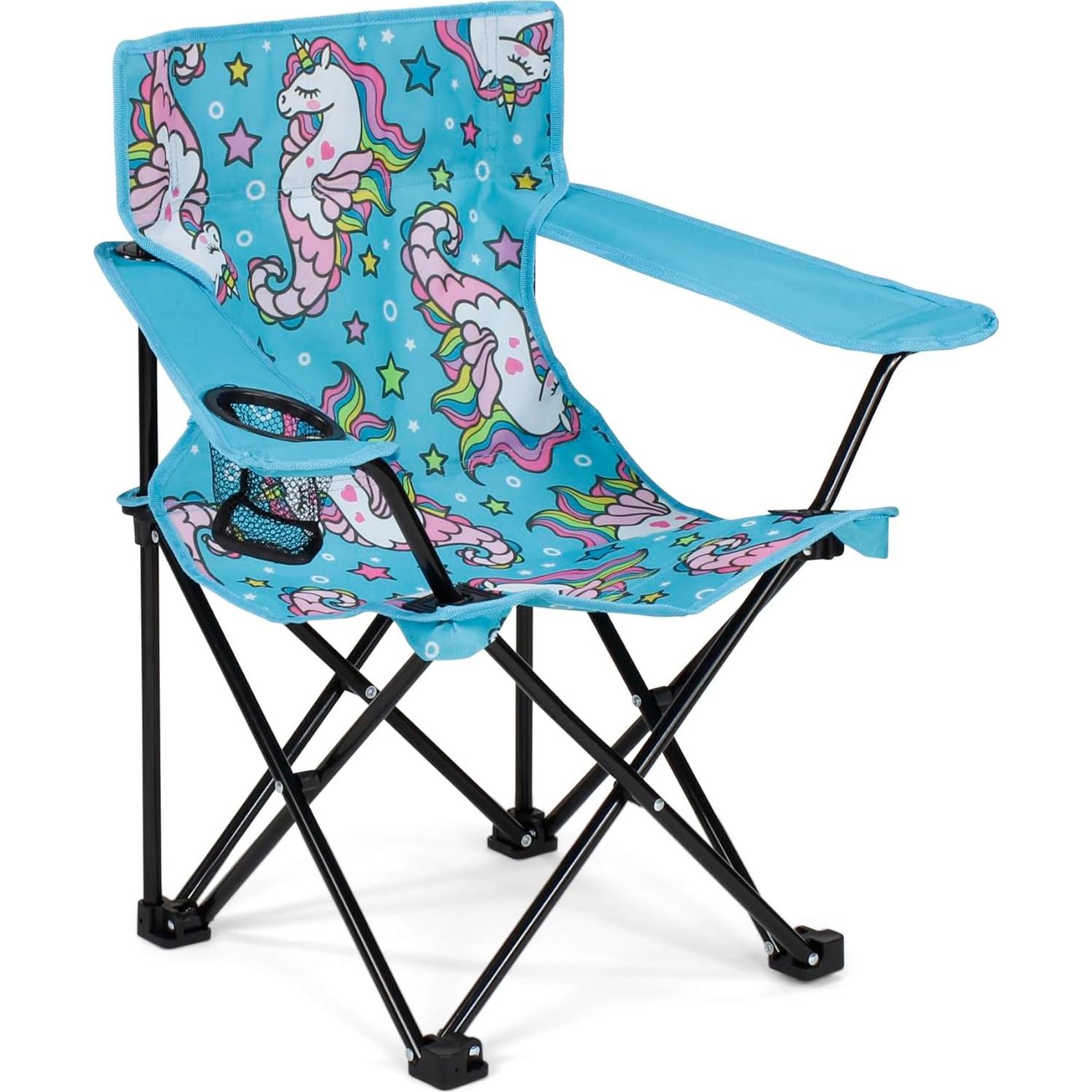 Silla Plegable para Niños Emily Rose Unicornios Marinos