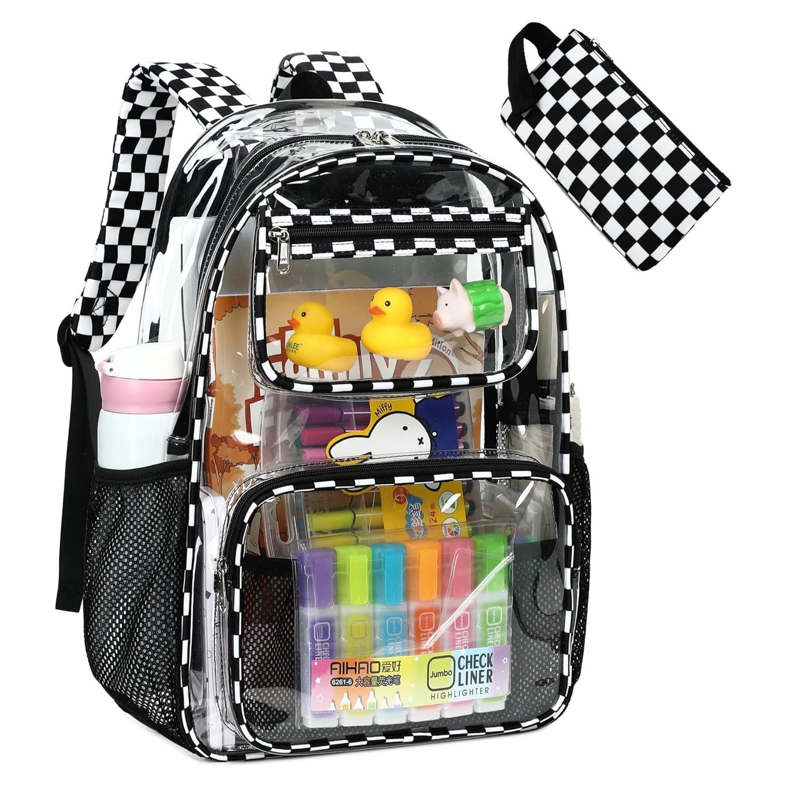 Mochila Transparente Bluboon para Niños 44.9x30.9cm 20L