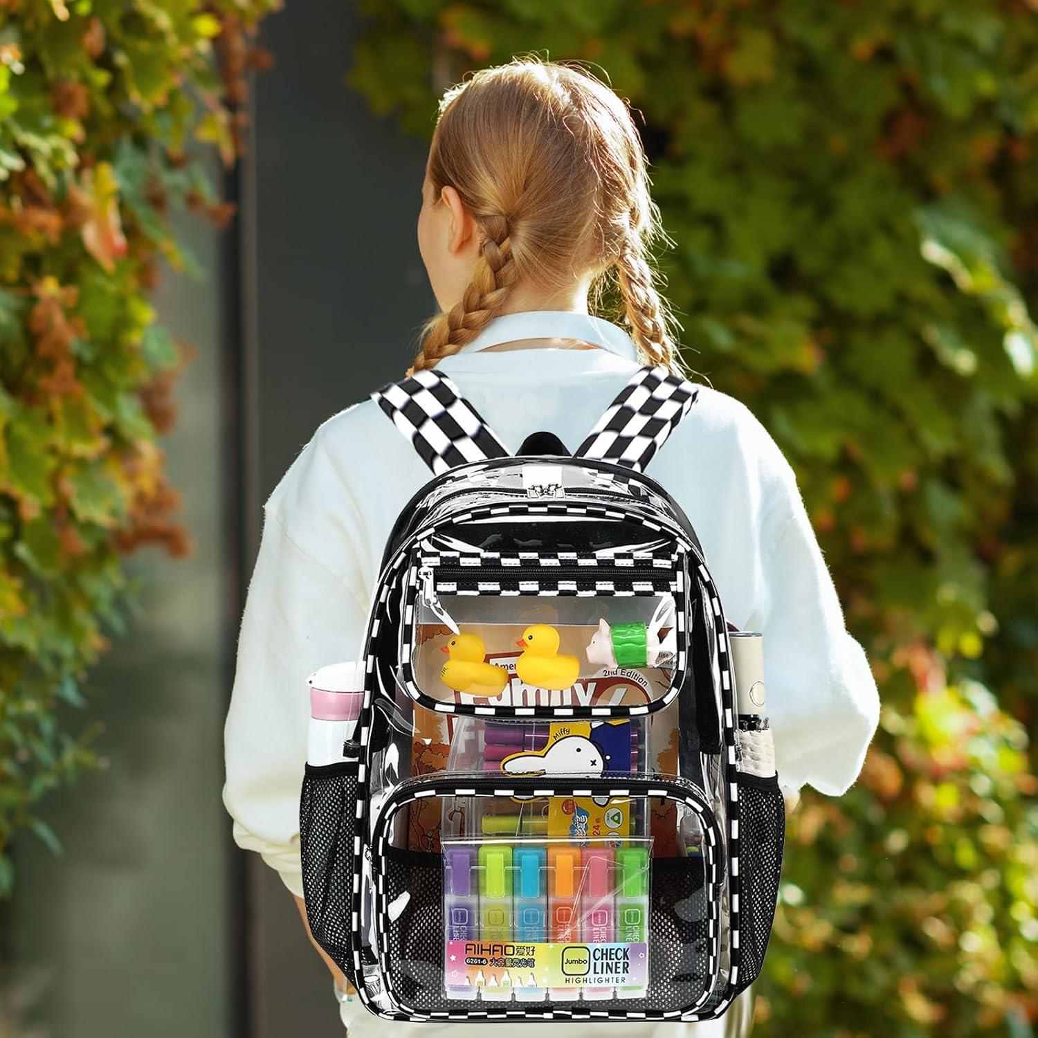 Mochila Transparente Bluboon para Niños 44.9x30.9cm 20L