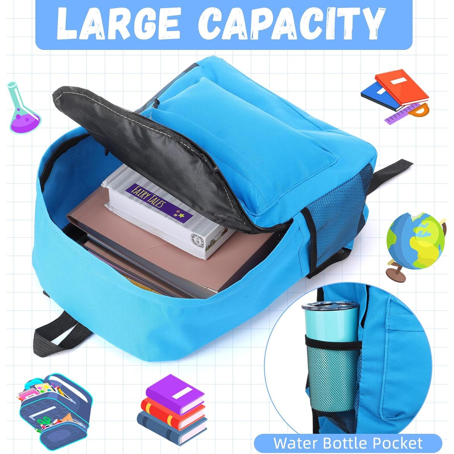 Mochilas escolares Paterr 24 Pack 43 cm colores variados