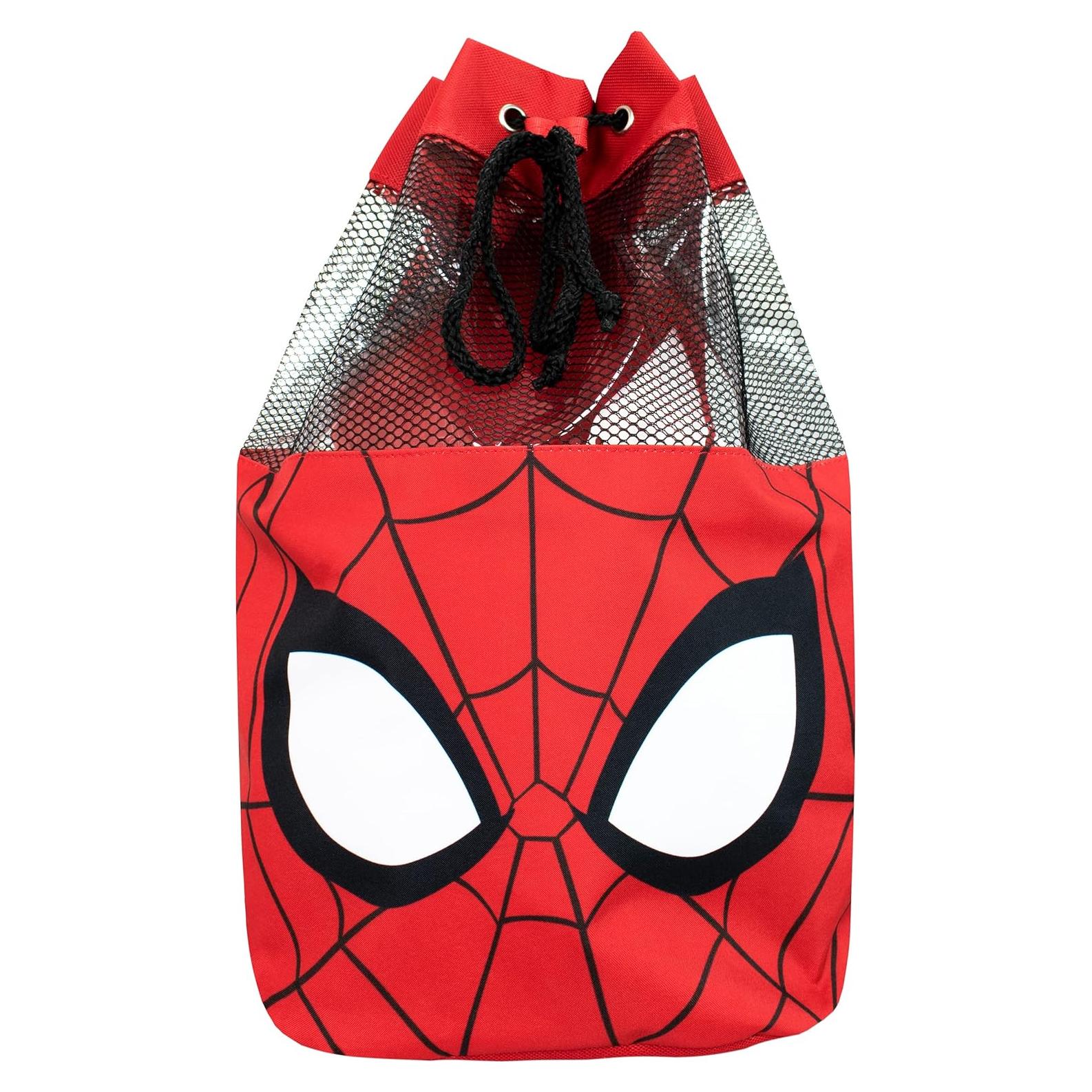 Bolsa de Natación Marvel Spiderman para Niños 40x37cm