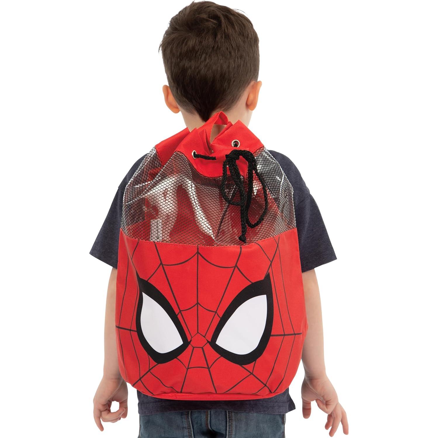 Bolsa de Natación Marvel Spiderman para Niños 40x37cm