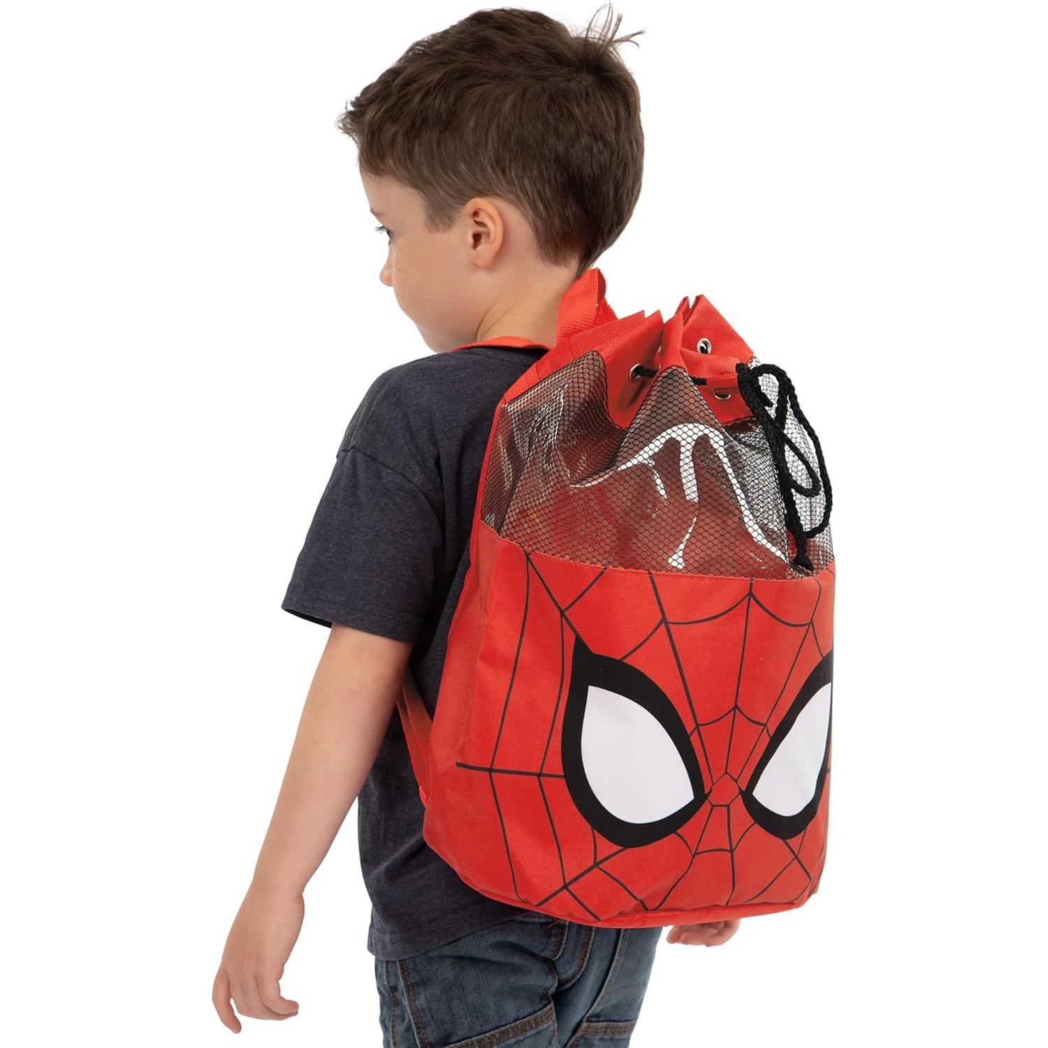 Bolsa de Natación Marvel Spiderman para Niños 40x37cm