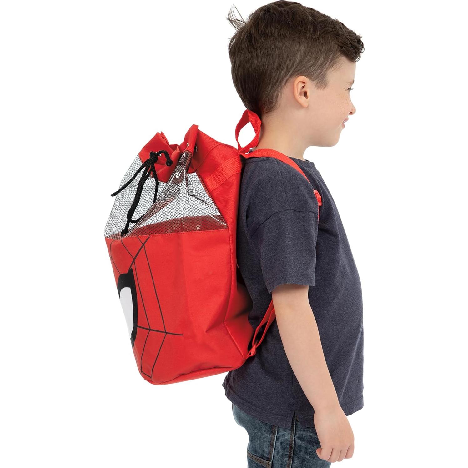 Bolsa de Natación Marvel Spiderman para Niños 40x37cm